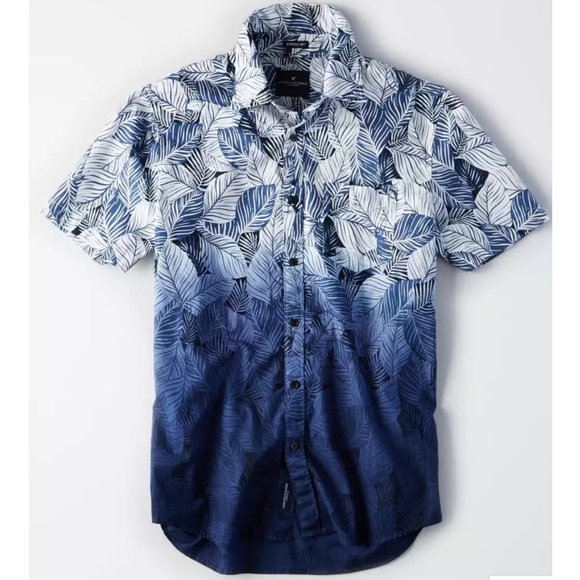 American Eagle Outfitters Other - A.Eagle Short Sleeve Poplin Shirt Hawaiian Shirt